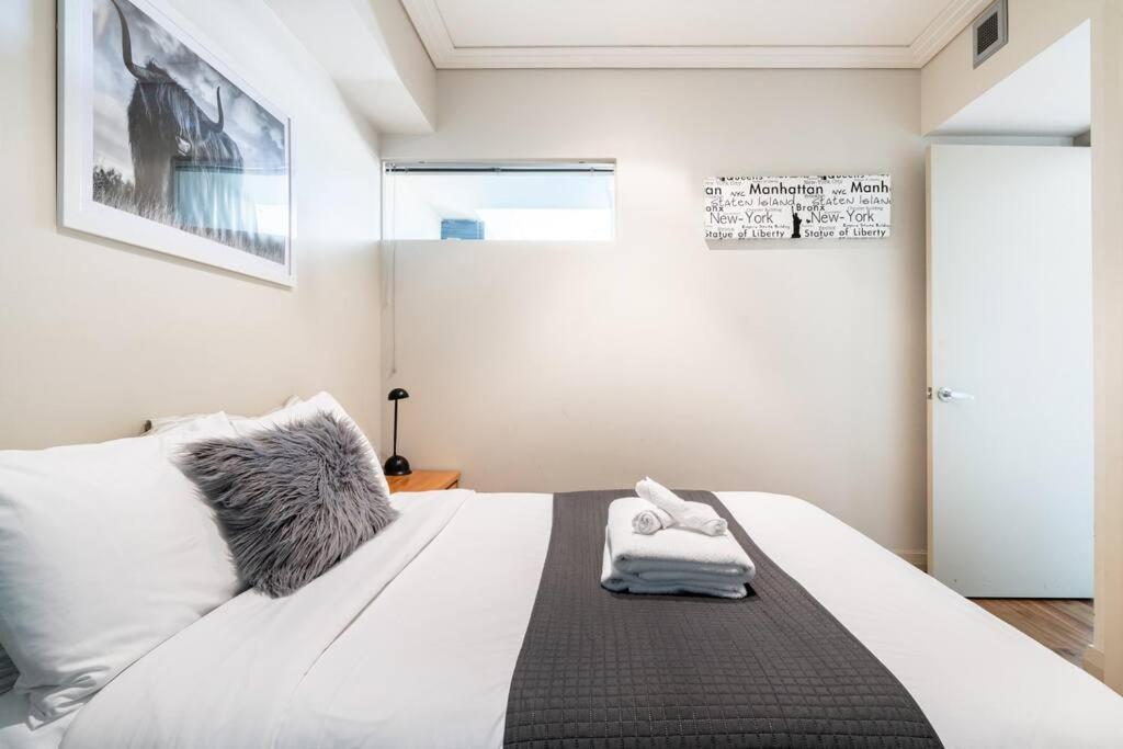 Apartamento Luxury Waterfront Nest Above Viaduct Harbour Auckland Exterior foto