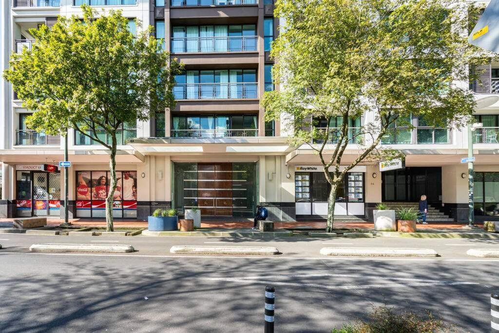 Apartamento Luxury Waterfront Nest Above Viaduct Harbour Auckland Exterior foto