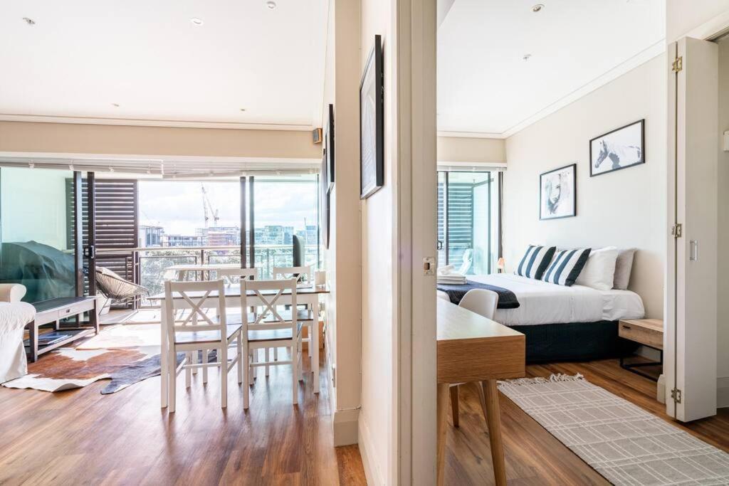 Apartamento Luxury Waterfront Nest Above Viaduct Harbour Auckland Exterior foto